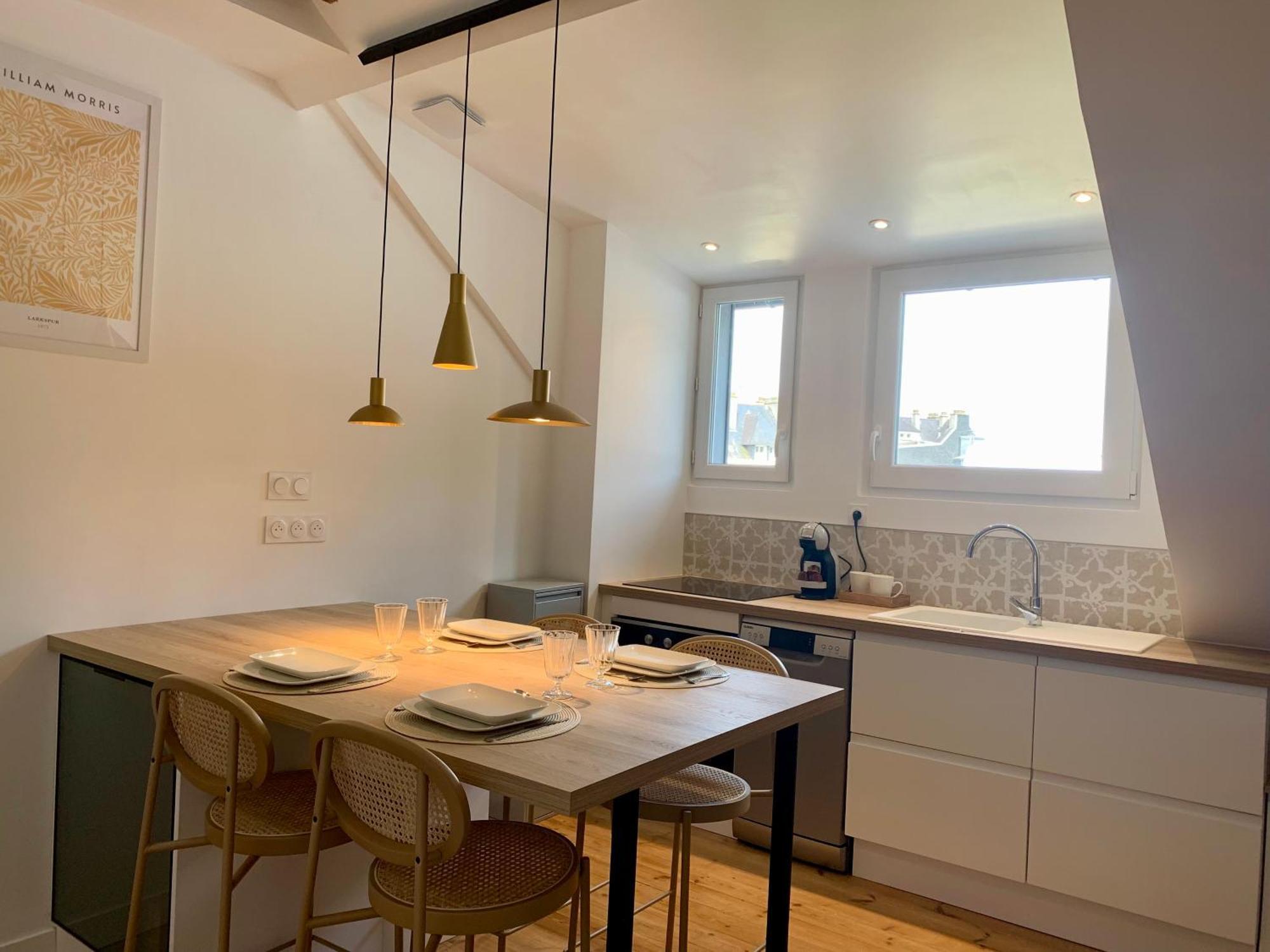 La Belle Odet' - Choix D'Appartements- Centre Ville-Quais カンペール 部屋 写真